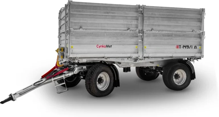Traktorový přívěs CYNKOMET T-149/1 EU – nosnost až 14 t