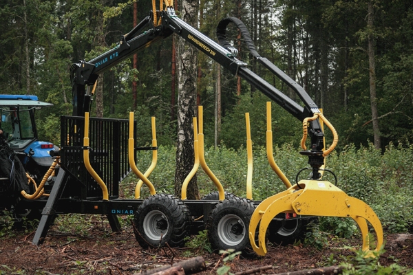 ONIAR 6400 | lesnický hydraulický jeřáb 6,4 m