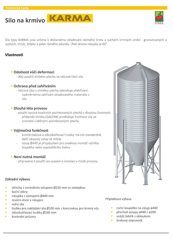 Obilné silo KARMA 10