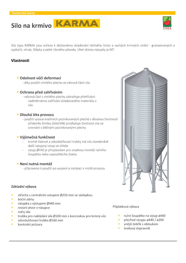 Obilné silo KARMA 13