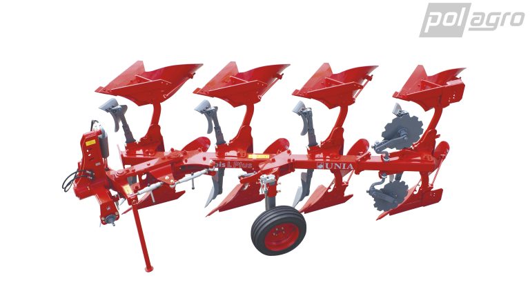 Nesený otočný pluh UNIA IBIS L 4+ – 4 tělesa, 90–120 HP
