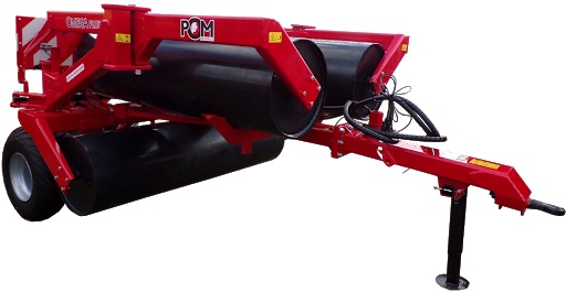 Polonesené hydraulicky skládané luční válce Omega Plus 9,2 H