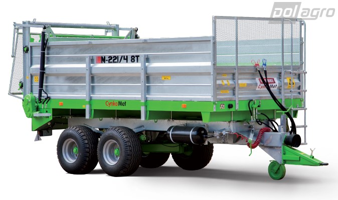 Traktorové rozmetadlo CYNKOMET N-221/3 A4VS | 8 000 kg