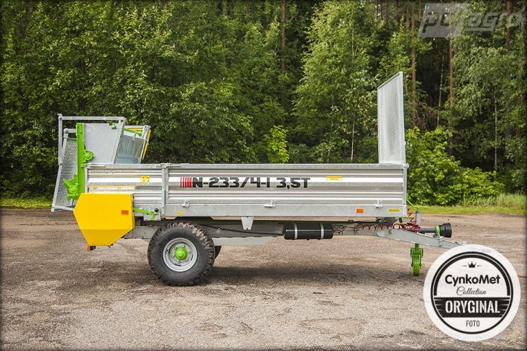 Traktorové rozmetadlo CYNKOMET N-233/4-1 A2HS | 3 500 kg