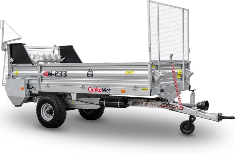 Traktorové rozmetadlo CYNKOMET N-233/4 A2HS | 3 500 kg
