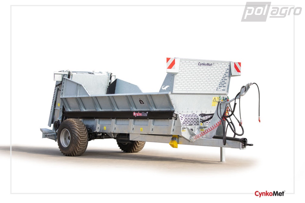 Traktorové rozmetadlo CYNKOMET NRN-8 Aligátor A2V | 8 000 kg