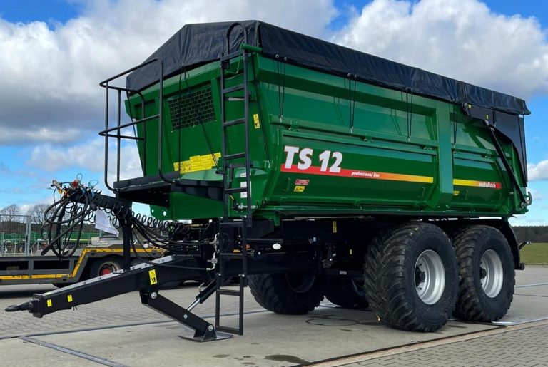 Traktorový návěs METALTECH TS 12 – skořepinový tandem 12 t
