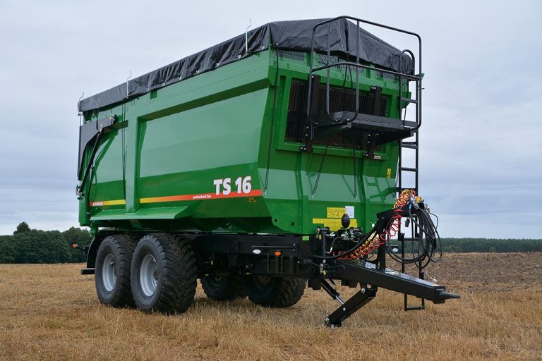 Traktorový návěs METALTECH TS 16 – skořepinový tandem 16 t