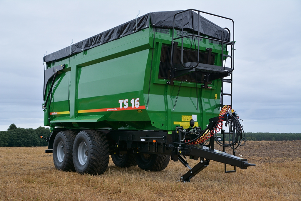 Traktorový návěs METALTECH TS 16 – skořepinový tandem 16 t