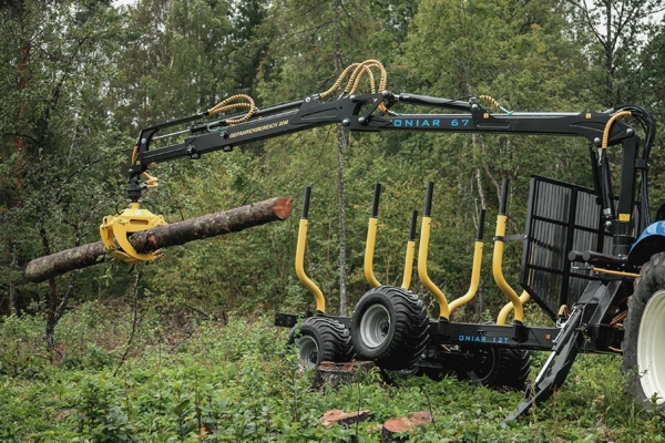 ONIAR 12T 2WD | lesní vyvážecí vlek 10,17 t